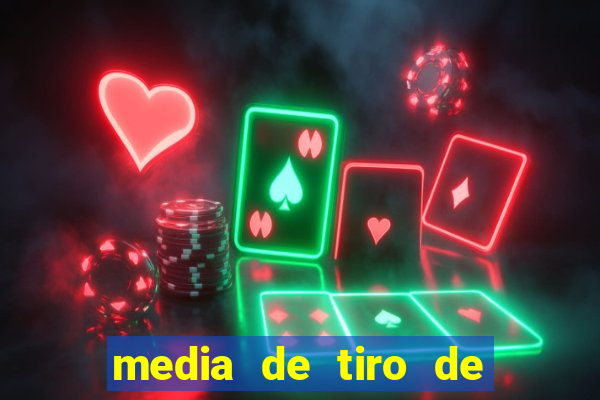 media de tiro de meta por jogo